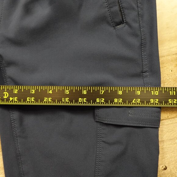 Eddie Bauer ClimaTrail Cargo Crop Pants Women’s 2 Navy Performance Hiking - Picture 7 of 14